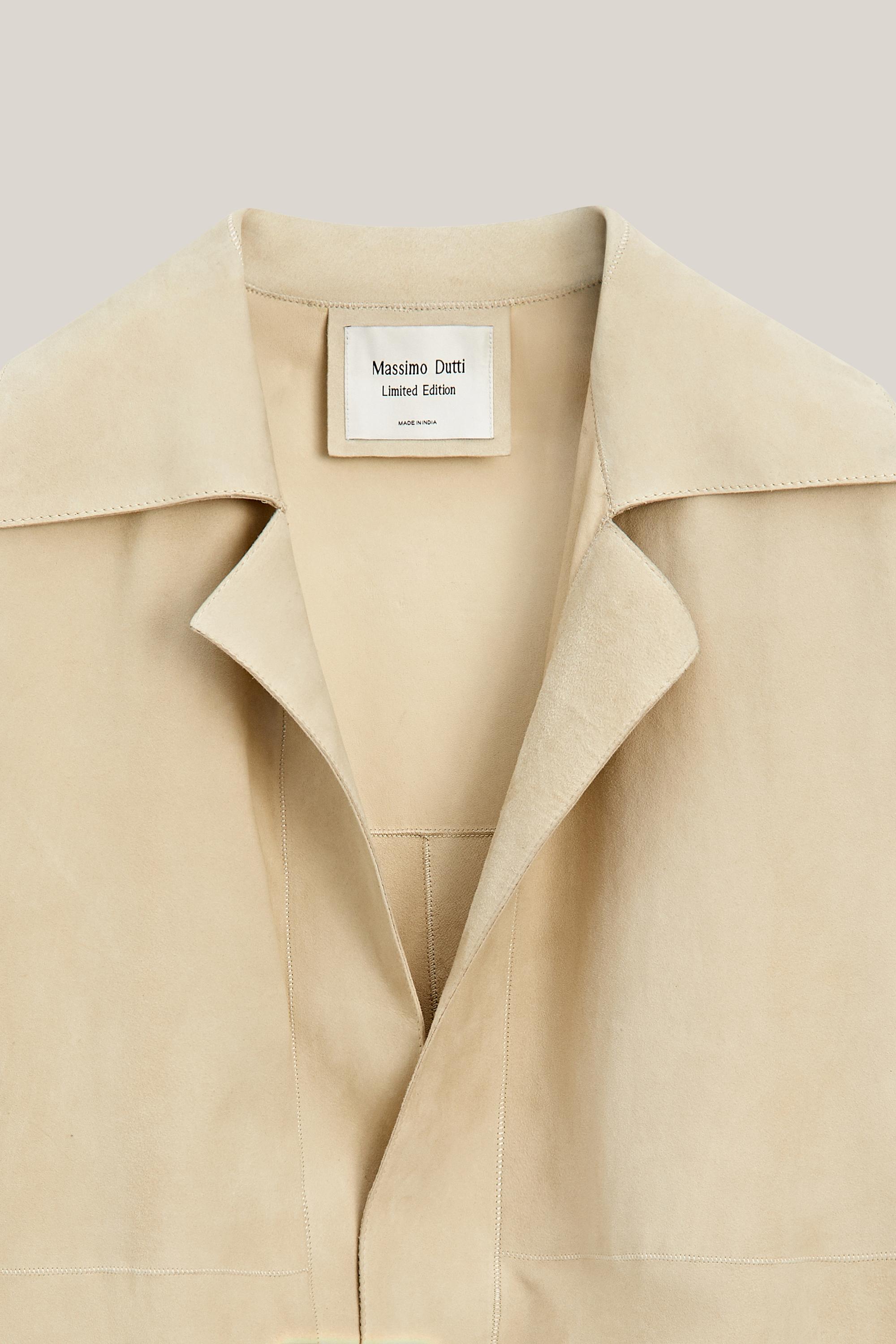Suede leather tunic - LIMITED EDITION